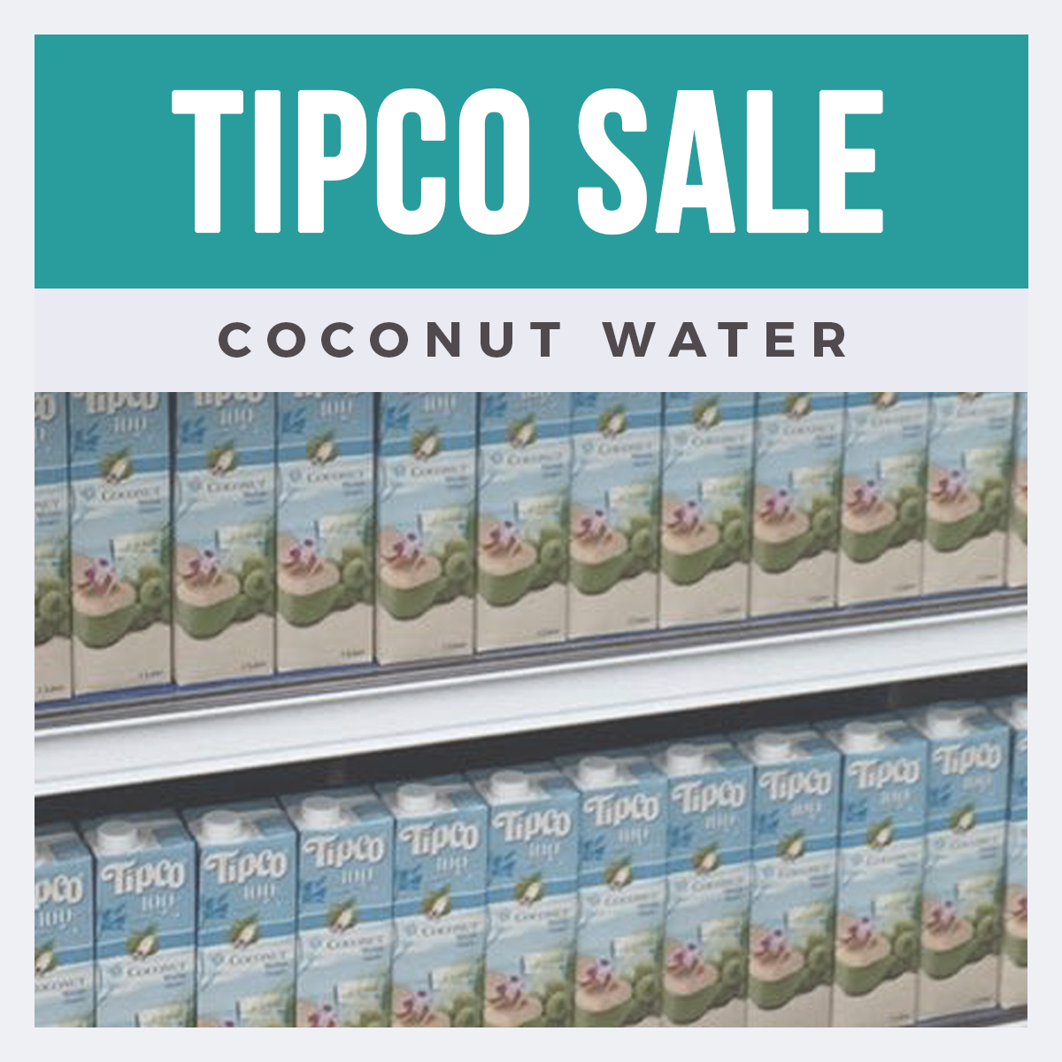 Tipco Coconut Water Sale